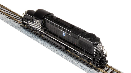 N Broadway Ltd Alco RSD-15 Atchison Topeka and Santa Fe (As-Delivered Zebra Stripes) #810 6613