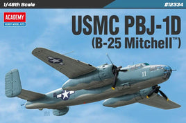 1/48 Academy USMC PBJ-1D (B-25 Mitchell) 12334 - MPM Hobbies