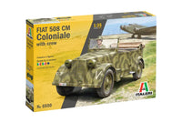 1/35 Italeri Fiat 508 CM Coloniale with Crew 6550