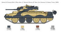 1/35 Italeri Crusader Mk. II with 8th Army Infantry 6579