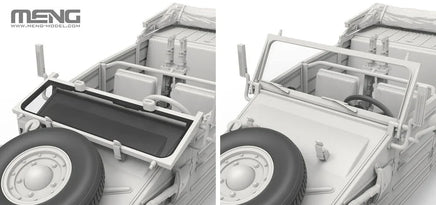 1/35 Meng Models Type 82 German Pkw.K1 Kübelwagen (North Africa) VS-015