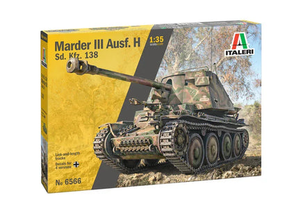 1/35 Italeri Marder III Ausf. H Sd. Kfz.138 6566