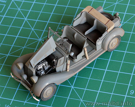 1/35 Master Box Polizei-Kübelsitzwagen Ab 1937 German Military Car 35101