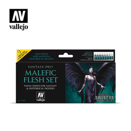 Vallejo 17ml Set of 8 Malefic Flesh - 74102