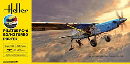 1/48 Heller Pilatus PC-6 B2/H2 Turbo Porter STARTER KIT - MPM Hobbies
