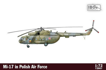 1/72 IBG Model Model Mi17 in Polish Air Force 72907