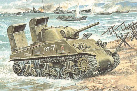 1/72 Uni Model Tank M4A3 with Deep Wading Trunks 216
