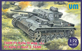 1/72 Uni Model Tank PanzerIII Ausf L with Protective Screen 272