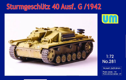 1/72 Uni Model Sturmgeschutz 40 Ausf.G Early 281