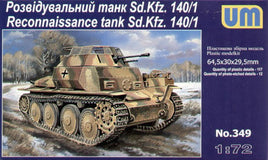 1/72 Uni Model Reconnaissance Tank Sd. 140/1 349