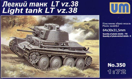 1/72 Uni Model Light Tank LT vz.38 350