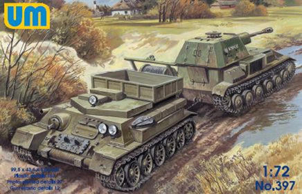 1/72 Uni Model Retriever on T-34 Basis with SPG SU-76 397
