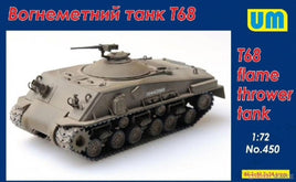 1/72 Uni Model T68 Flame Thrower Tank 450