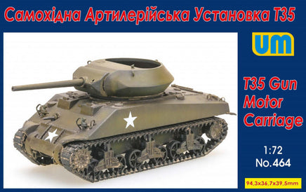1/72 Uni Model Gun Motor Carriage T35 464