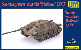 1/72 Uni Model Tank Hunter Hetzer L/70 487