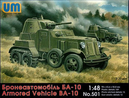 1/48 Uni Model Armored Vehicle BA-10 501