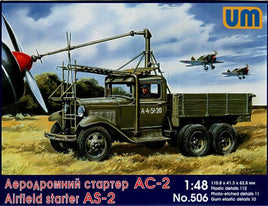 1/48 Uni Model Airfield Starter AS-2 on GAZ-AAA 506
