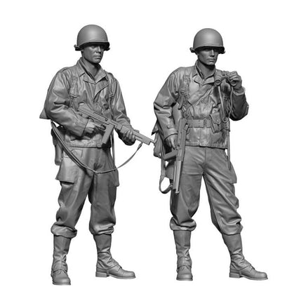 1/35 H3 Models WWII US Ranger Set 3D Printed Figure 35066