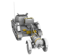 1/35 IBG Model Pz.Kpfw. II Ausf. b - German Light Tank with Fuel Trailer 35080