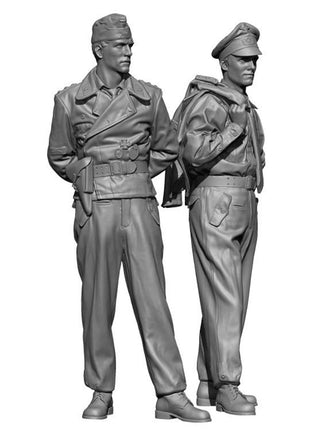 1/35 H3 Models WWII German Panzer Crew Set 3D Printed Figure 35068