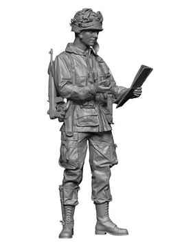 1/35 H3 Models WWII US Para Platoon Leader Carentan 3D Printed Figure 35075