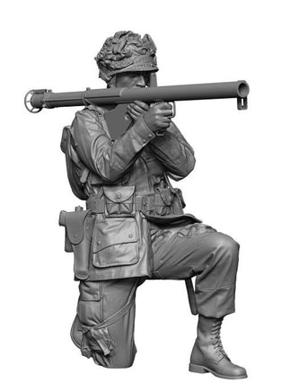 1/35 H3 Models WWII US Para Bazooka Gunner 3D Printed Figure 35077