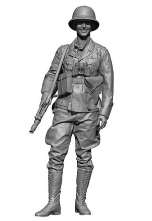 1/35 H3 Models WWII German Dak Gunner 3D Printed Figure 35094