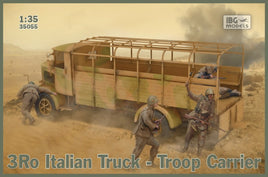 1/35 IBG Model 3Ro Italian Truck Troop Carrier 35055