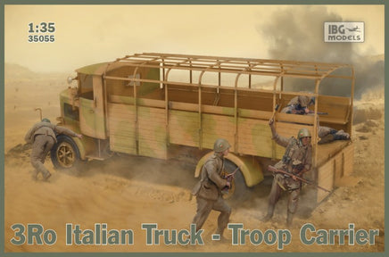 1/35 IBG Model 3Ro Italian Truck Troop Carrier 35055
