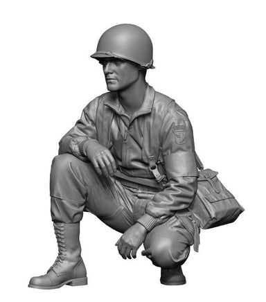 1/35 H3 Models WWII US Para Medic 3D Printed Figure 35105