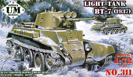 1/72 Uni Model Soviet Light Tank BT-7 (1937) 311