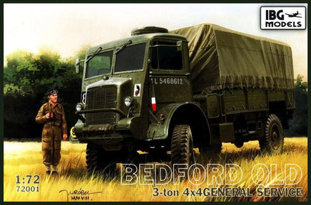 1/72 IBG Model Bedford QLD 3 ton 4x4 General Service 72001