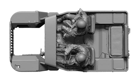 1/35 H3 Models WWII US Willys Crew set 3D Printed Figure 35114