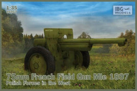 1/35 IBG Model 75Mm French Field Gun Mle 1897 Polish Forces In The West 35057