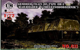 1/72 Uni Model Armored Train #2, 23ODBP of Type OB-3 611