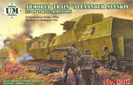 1/72 Uni Model Armored Train Alexander Nevskiy No2 of the 25th Division 645