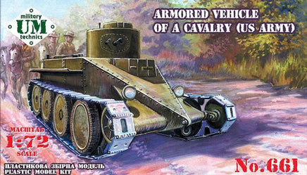 1/72 Uni Model Armored Vehicle of a Cavalry Combat Car T1 (US Army) 661