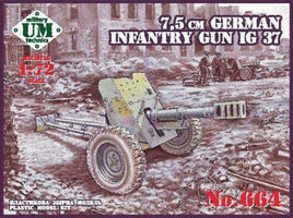 1/72 Uni Model 7,5cm German Infantry Gun IG 37 664