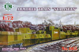 1/72 Uni Model Armored Train Stalinets 665