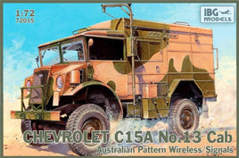 1/72 IBG Model Chevrolet C.15A No.13 Cab Australian Pattern Wireless / Signals 72015