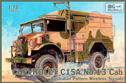 1/72 IBG Model Chevrolet C.15A No.13 Cab Australian Pattern Wireless / Signals 72015