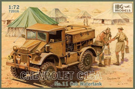 1/72 IBG Model Chevrolet C.15A No.11 Cab Watertank 72016