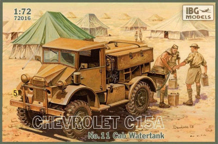 1/72 IBG Model Chevrolet C.15A No.11 Cab Watertank 72016