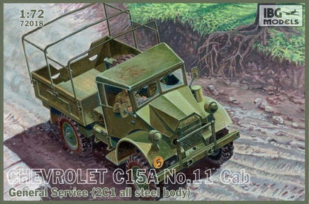 1/72 IBG Model Chevrolet C.15A No.11 -Cab General Service ( 2C1 All Steel Body) 72018