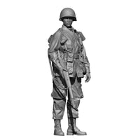 1/48 H3 Models WWII US 2nd Lieutenant 3D Printed Figure 48008