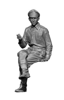 1/48 H3 Models WWII German Tank Commander 3D Printed Figure 48017