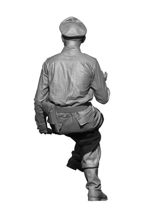 1/48 H3 Models WWII German Tank Commander 3D Printed Figure 48017