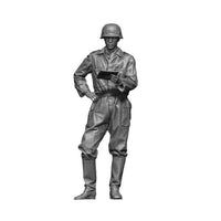1/48 H3 Models WWII German Tank Crew(Italian Pattern) 3D Printed Figure 48018