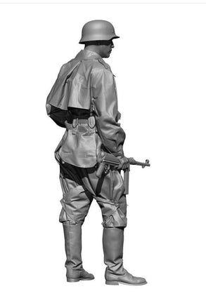1/48 H3 Models WWII German Motorcyclist 3D Printed Figure 48020