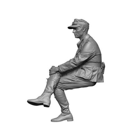 1/48 H3 Models WWII German DAK Commander 1 3D Printed Figure 48022